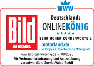 BILD: Deutschlands Onlinekönig – sehr hoher Kundenvorteil, motorland.de
